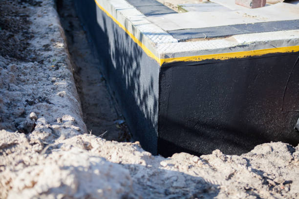 Residential Foundation Crack Repair installation at a Jerome, IL home by SJ Waterproofing Pros